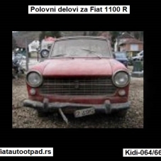 Fiat 1100R poslednji auto sa oznakom 1100